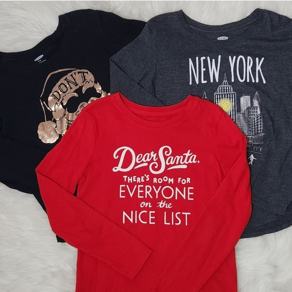 Girls- Festive Longsleeve Bundle Size 8